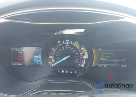 2020 Ford Fusion Se из США, поврежденный, VIN 3FA6P0T94LR190444